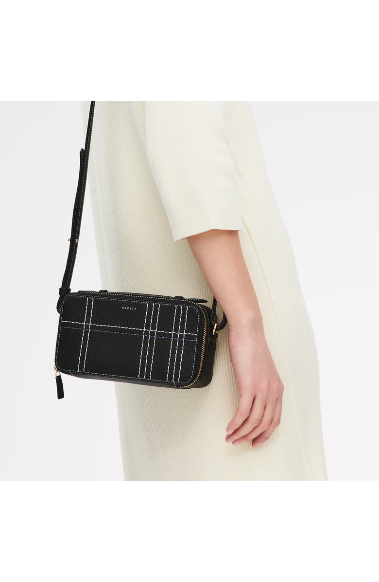 Radley Calvert Way - Check Micro Phone Crossbody Bag, Alternate, color,