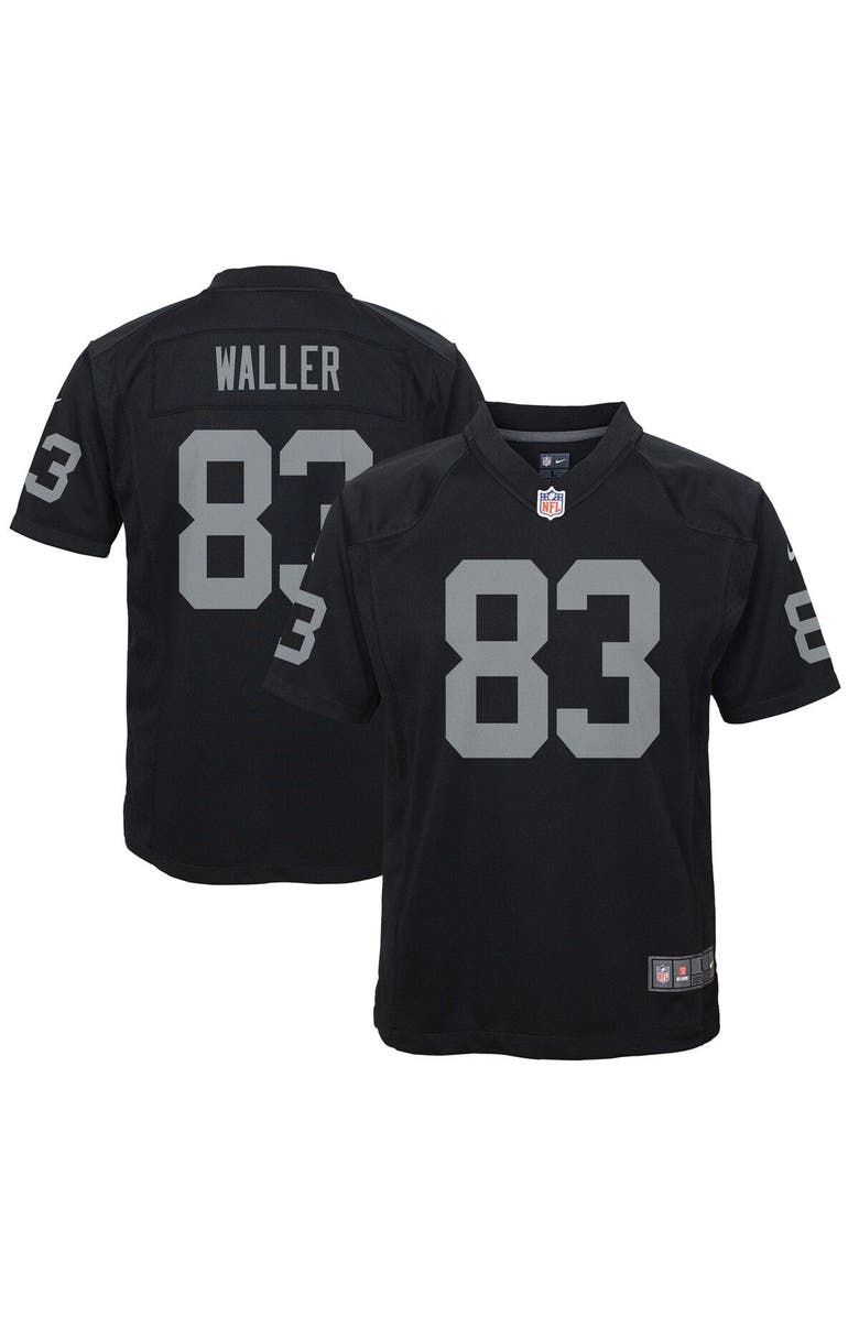 Nike Youth Nike Darren Waller Black Las Vegas Raiders Game Jersey, Main, color, 