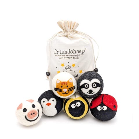 Wool Dryer Balls XL Set of 6