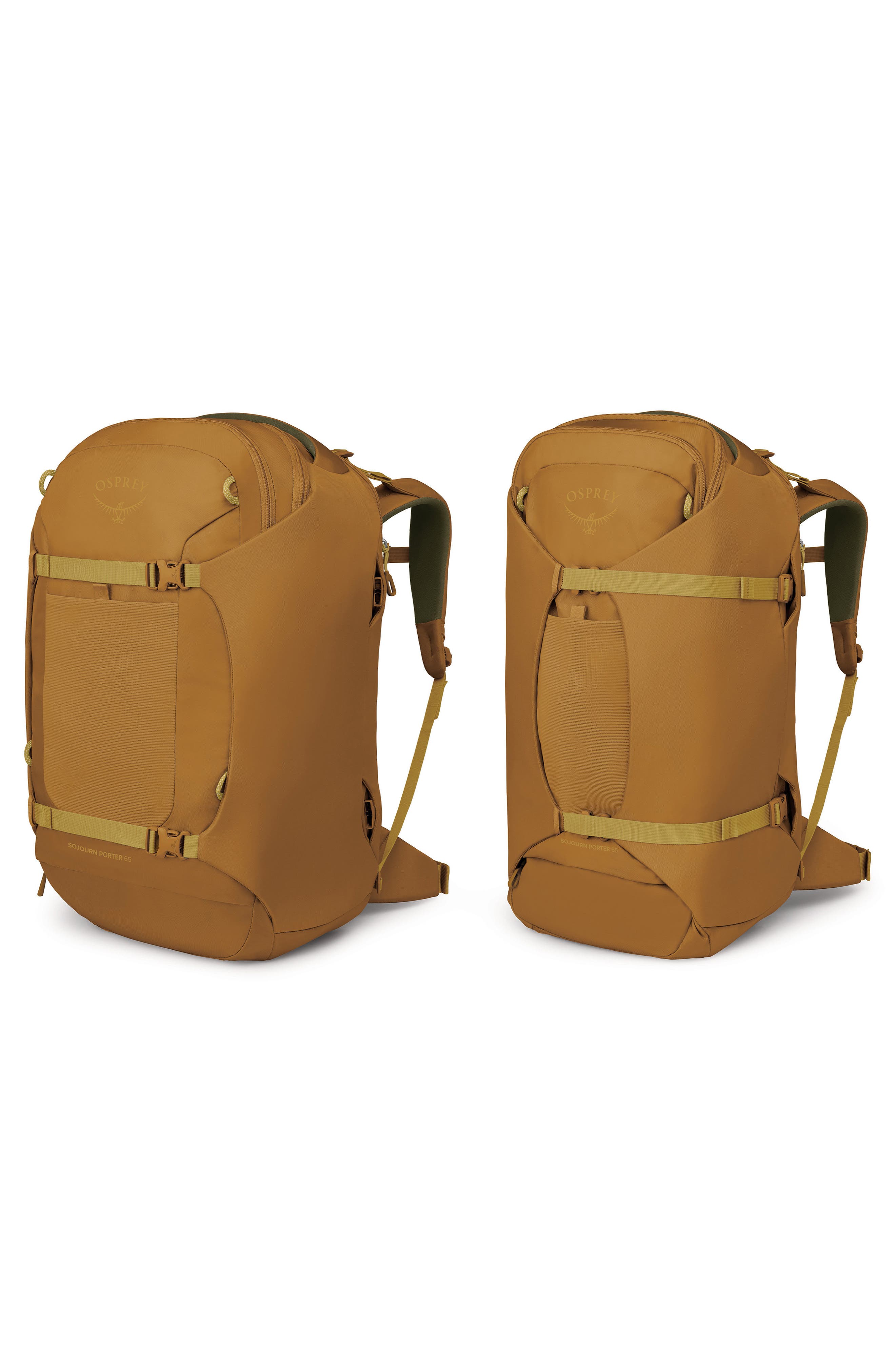 Sojourn Porter 65L Travel Backpack, Alternate, color, BARLEY BROWN