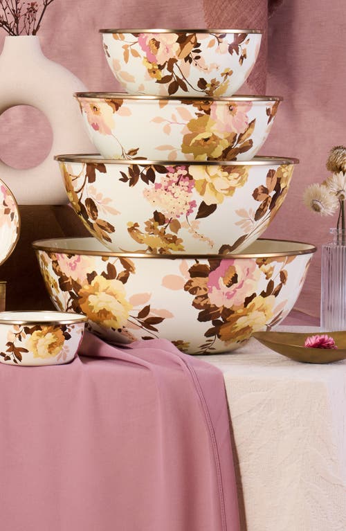 Mackenzie-childs Mackenzie Childs Wild Rose Extra Large Everyday Bowl In Multi
