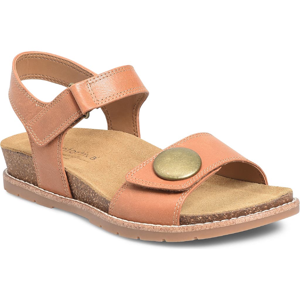 Comfortiva Gwen Wedge Sandal In Luggage