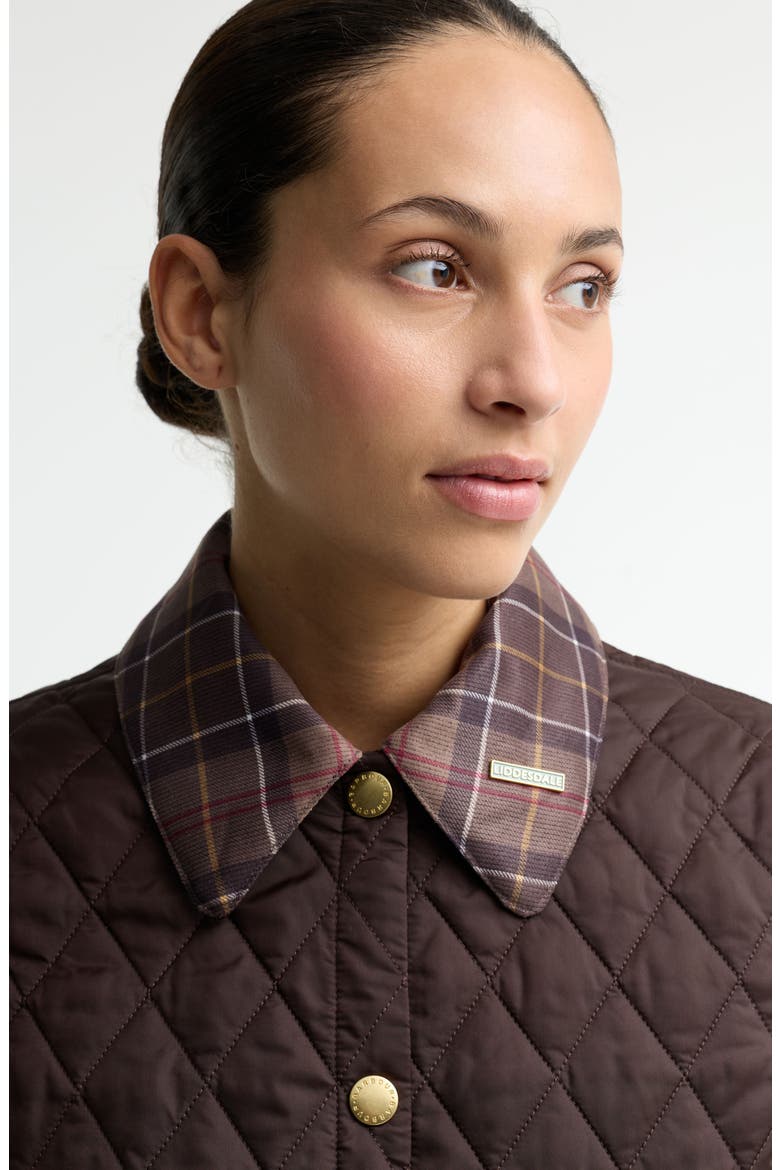 Icons Quilted Jacket, Alternate, color, RUSTIC/ MUTED