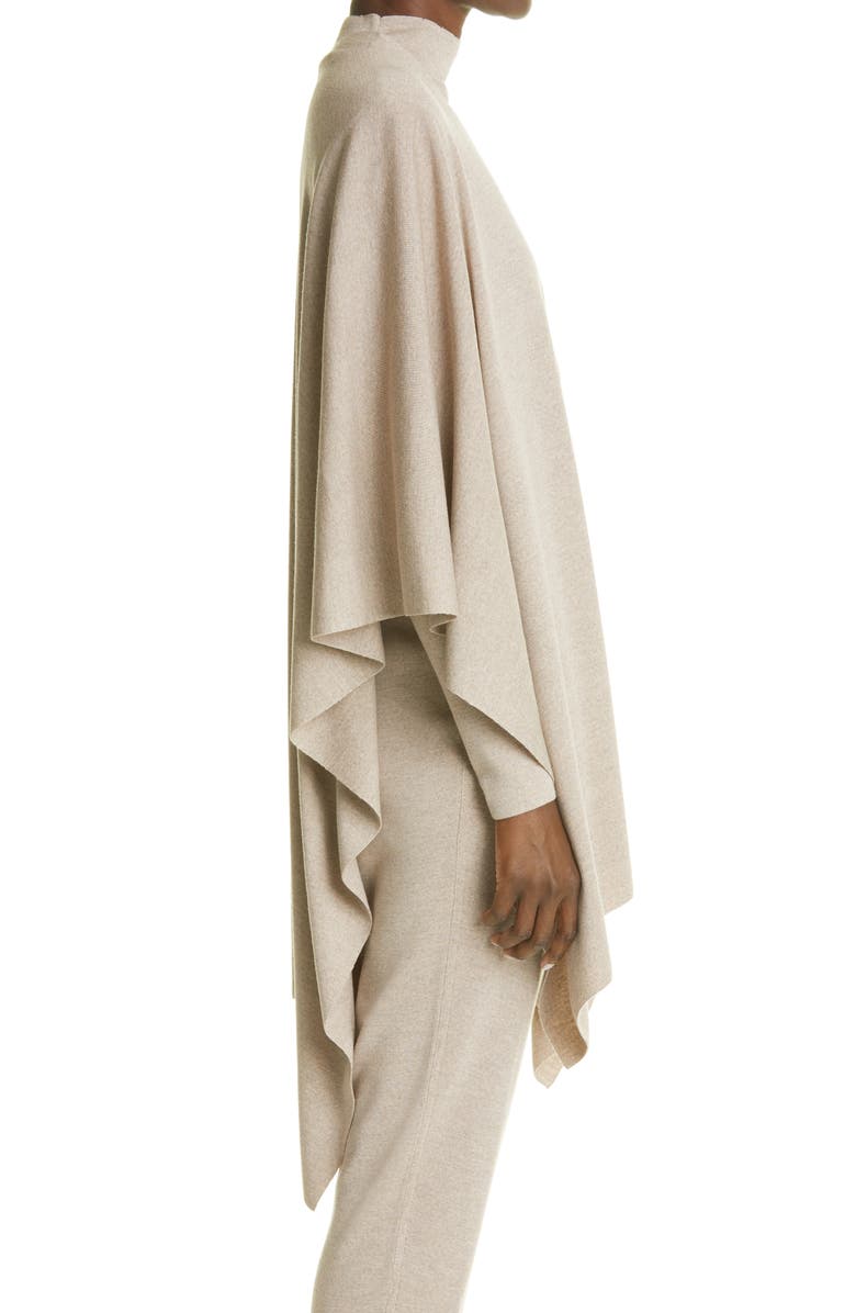 St. John Collection Wool Knit Wrap, Alternate, color, 