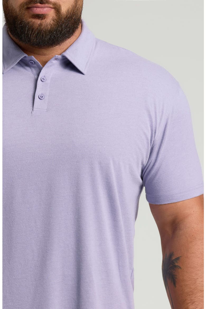 Polo, Alternate, color, HEATHER DARK ORCHID
