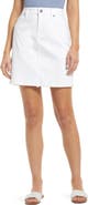 Tommy Bahama Ella Twill High Waist Denim Miniskirt