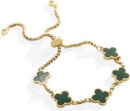 Mint & Lily Clover Enamel Bracelet