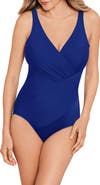 Miraclesuit® Oceanus Solid One-Piece Swimsuit