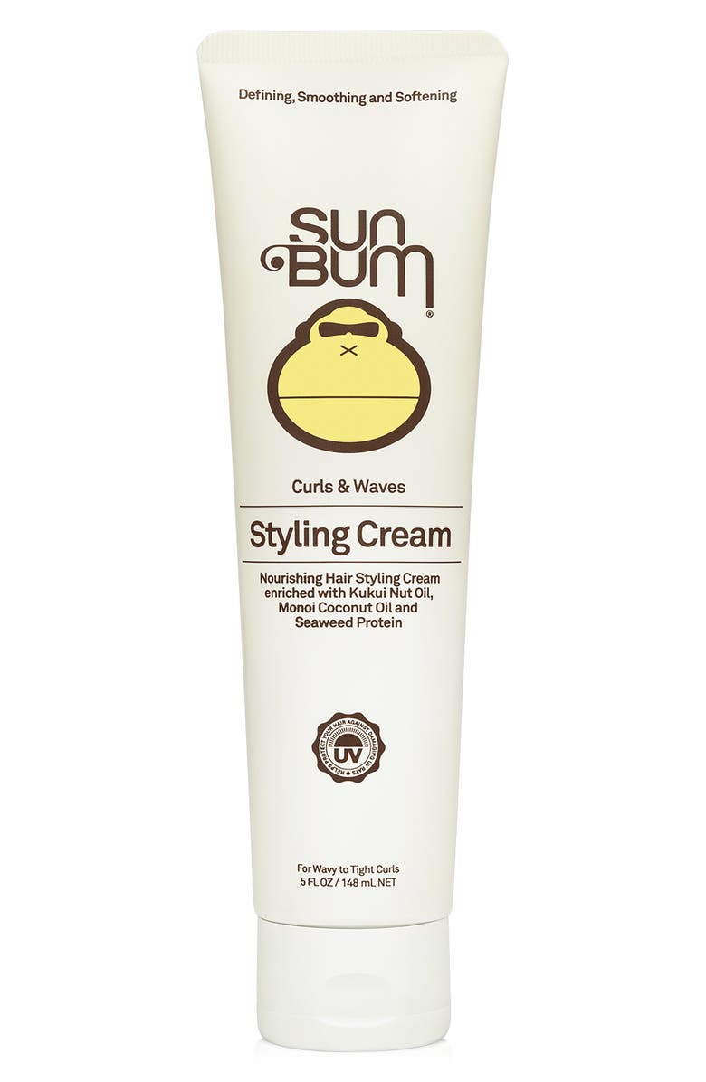 Sun Bum Curl & Waves Styling Cream, Main, color, 