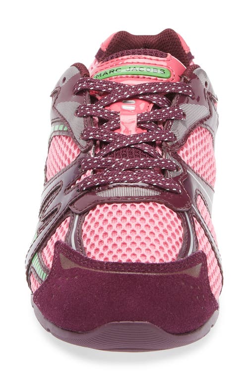 Marc Jacobs The 72 Spring Sneakers Raspberry Pink Multi In Multi