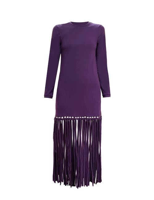 No Pise La Grama Romerillo Tee Dress In Purple