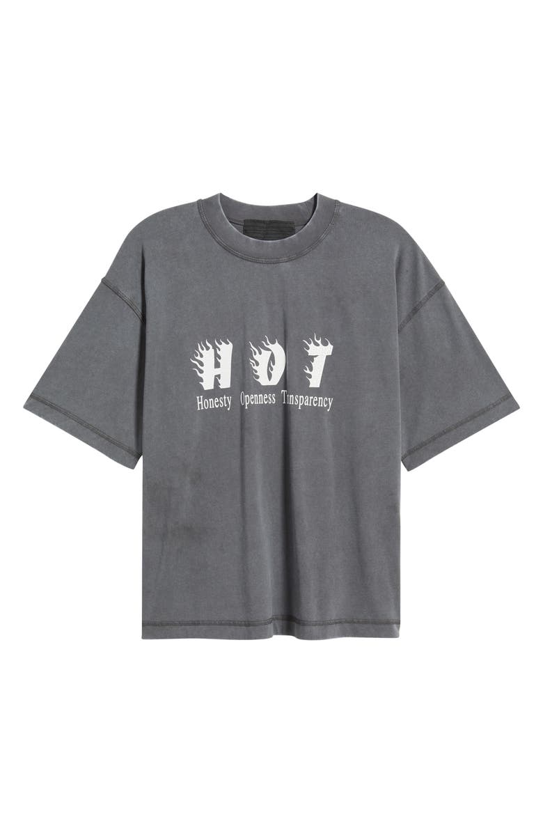 JUNGLES Hot Cotton Graphic T-Shirt, Alternate, color, Vintage Grey