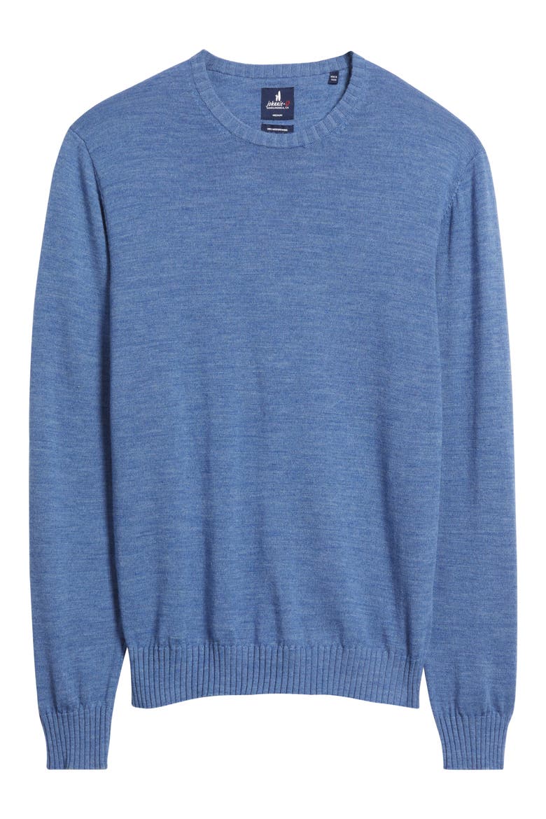 Ronald Merino Wool Sweater, Alternate, color, LAGUNA BLUE