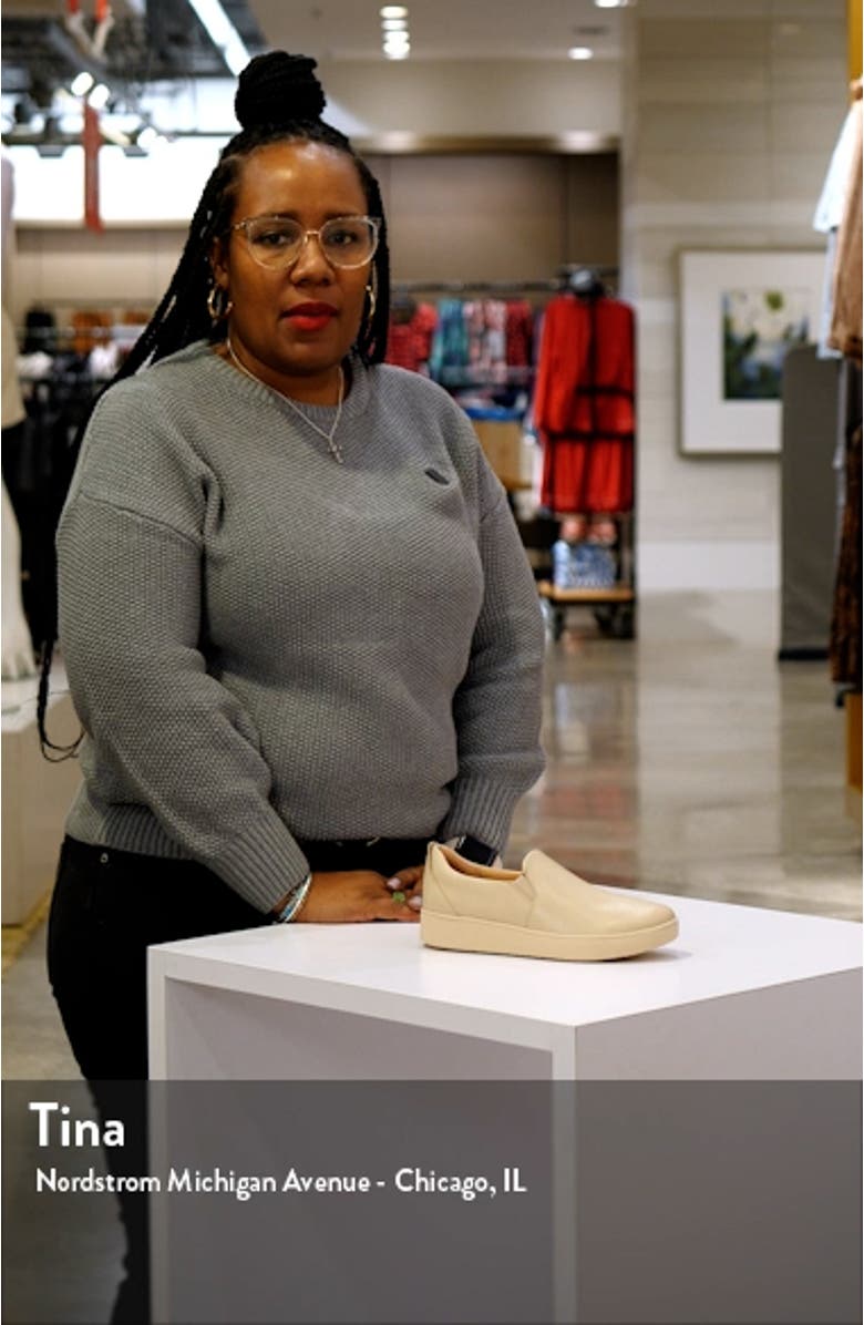 Rally Leather Slip-On Skate Sneaker, sales video thumbnail