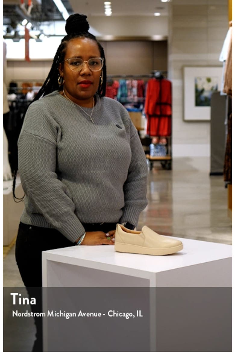 Rally Leather Slip-On Skate Sneaker video
