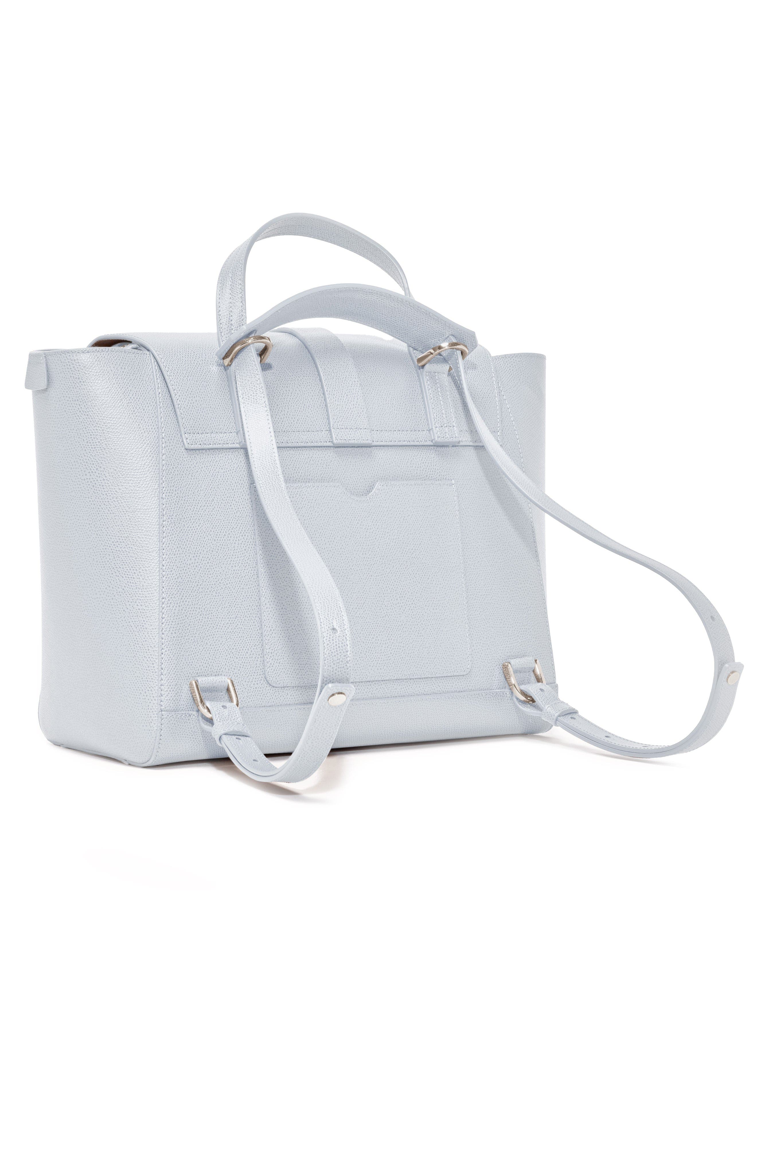 SENREVE Maestra Bag Pebbled Leather 4-Way Convertible Handbag, Alternate, color, 