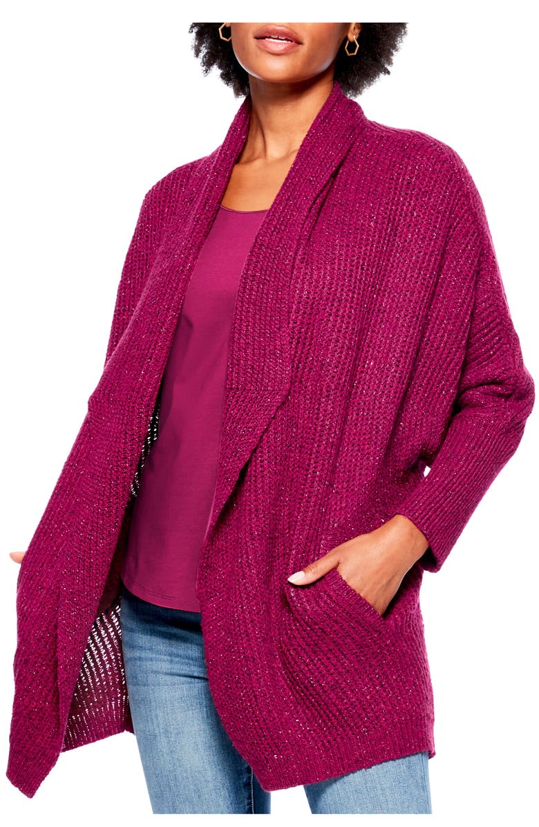 NIC+ZOE Wrap Up Open Cardigan, Alternate, color,