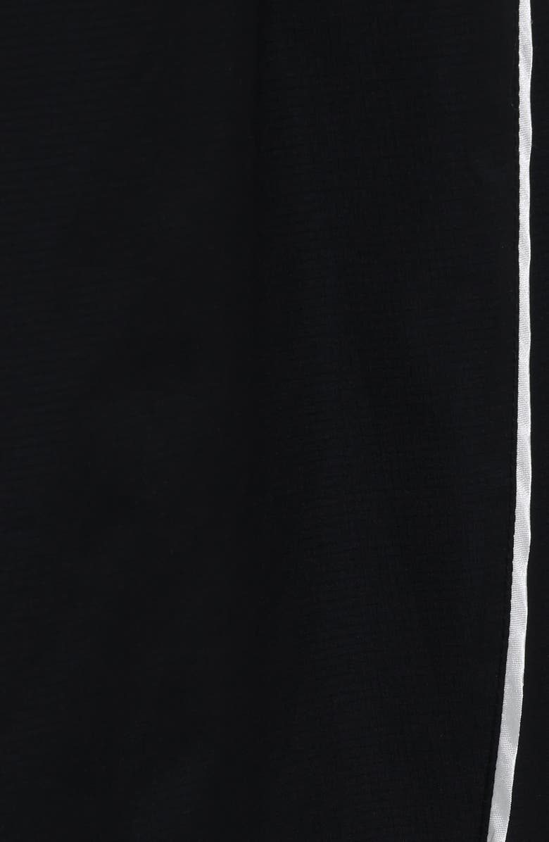 JADED LONDON Oversize Microfiber Ripstop Track Pants, Alternate, color, Black