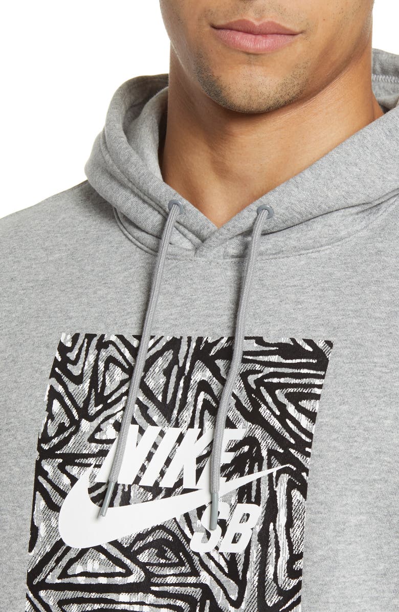 Nike SB Triangle Graphic Hoodie, Alternate, color, 