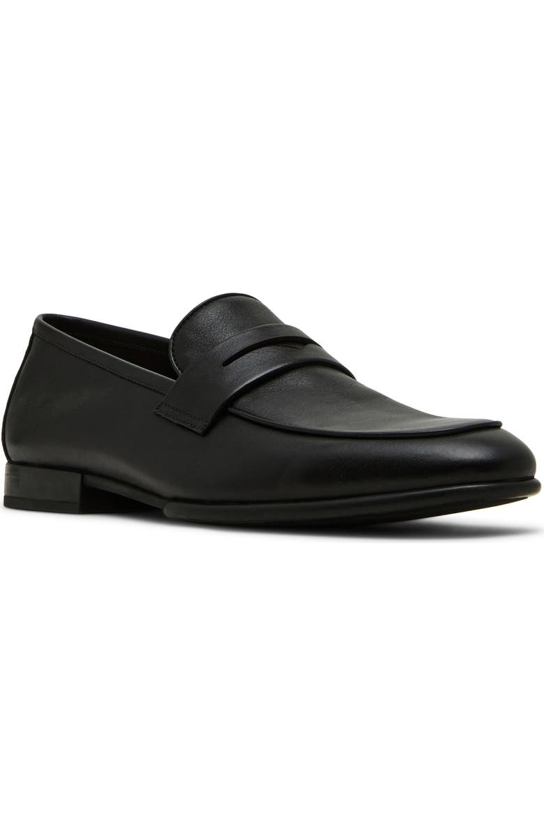 Steve Madden Boca Penny Loafer, Main, color, Black