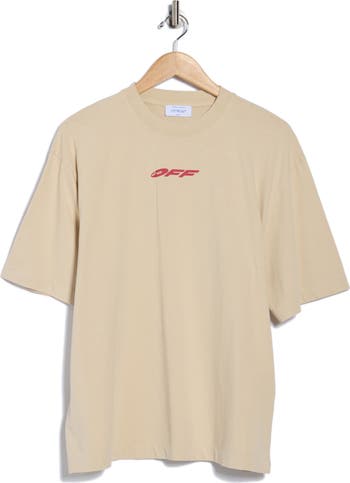 【Off-White】カレッジ スケート Tシャツ Off-White - OFF-WHITE CUT HERE アロー スケート Tシャツの通販