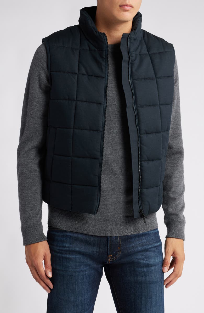 DL1961 Cotton Blend Quilted Vest, Main, color, 