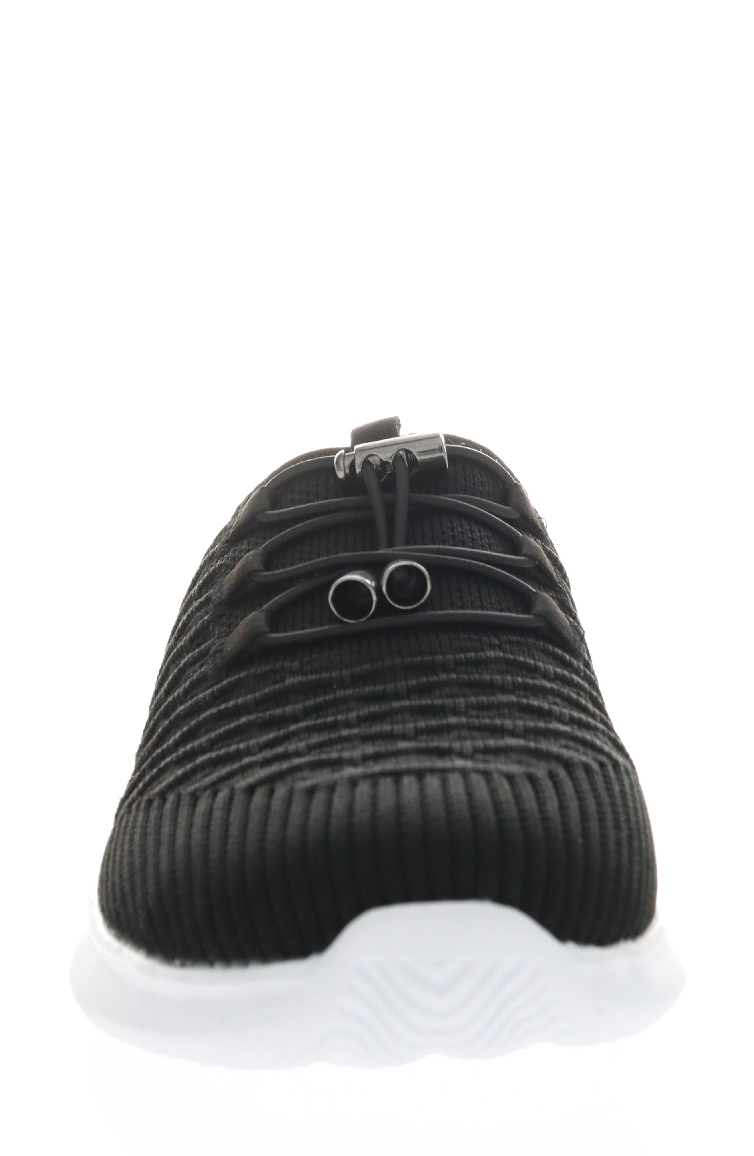 Propét Travelbound Slide Sneaker, Alternate, color, Black