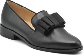 Adrienne Vittadini Hachi Grosgrain Bow Loafer (Women