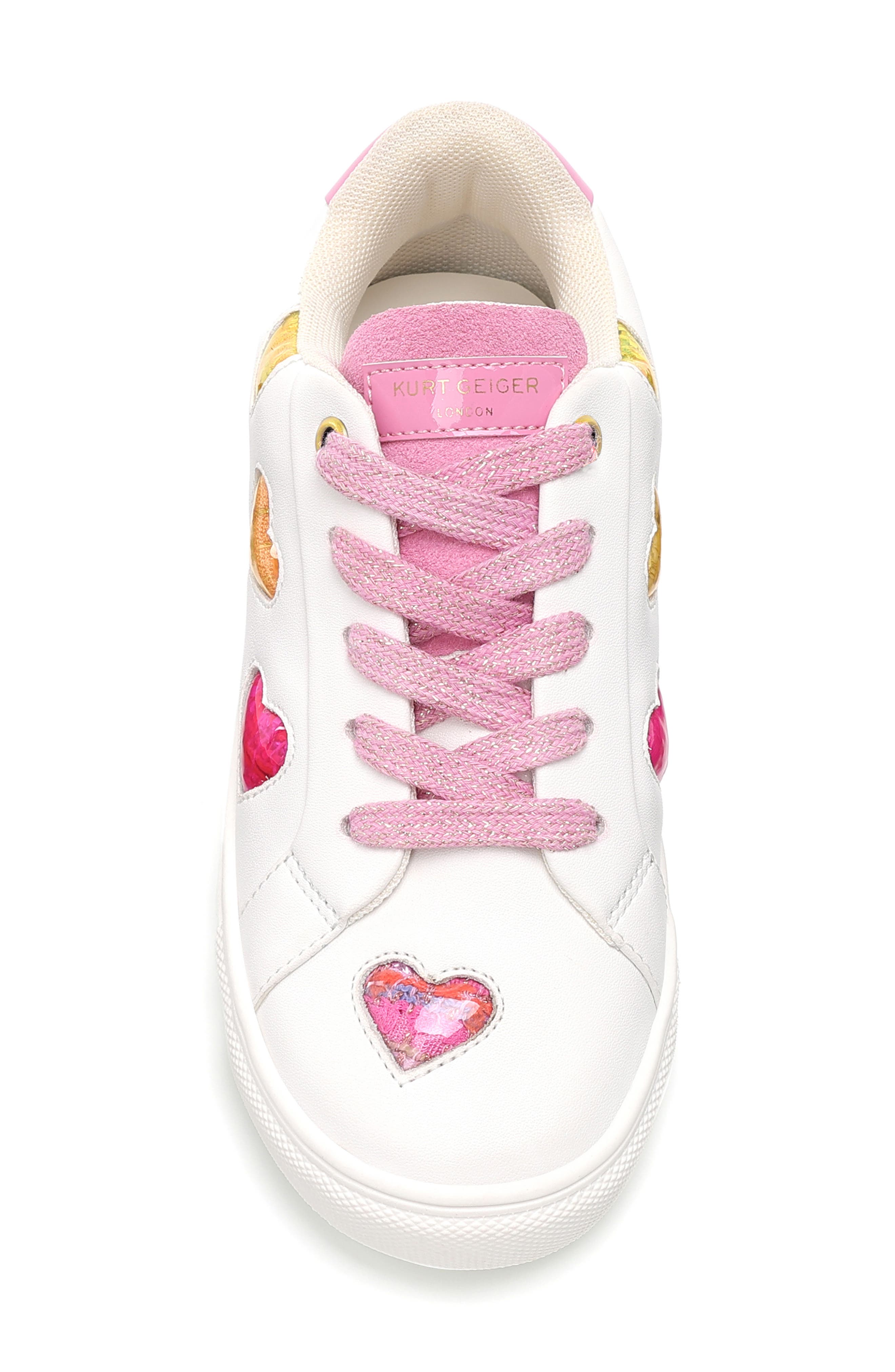 Kids' Mini Lane Love Sneaker, Alternate, color, PINK MULTI