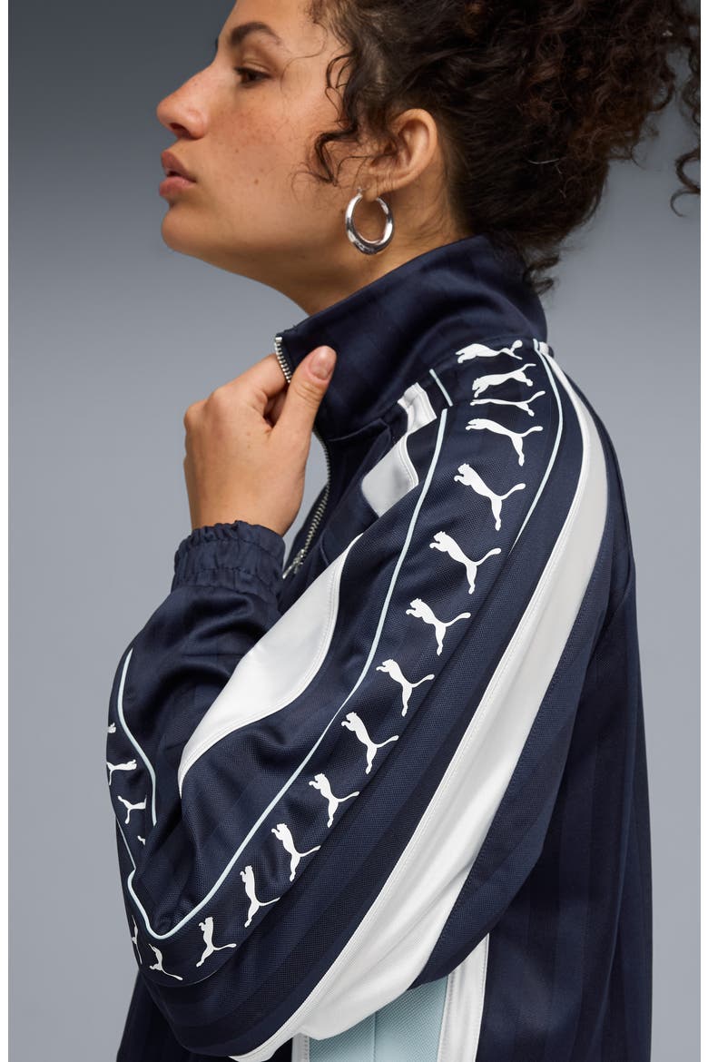 x Guizio T7 Track Jacket, Alternate, color, PUMA NAVY