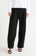 Vince Drop Waist Pleated Trousers