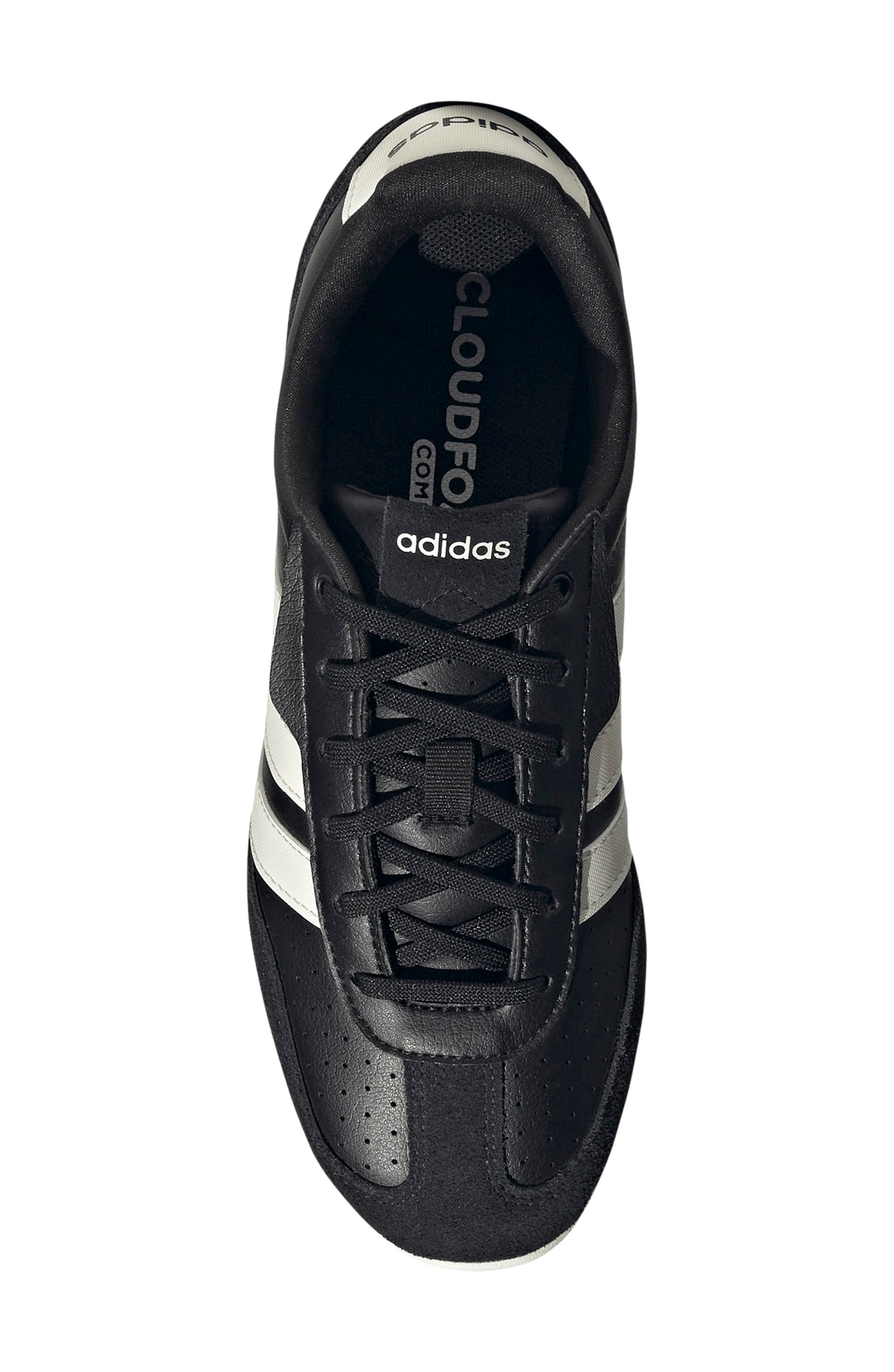 adidas Barreda Lo Sneaker, Alternate, color, Core Black/ White/ Off White