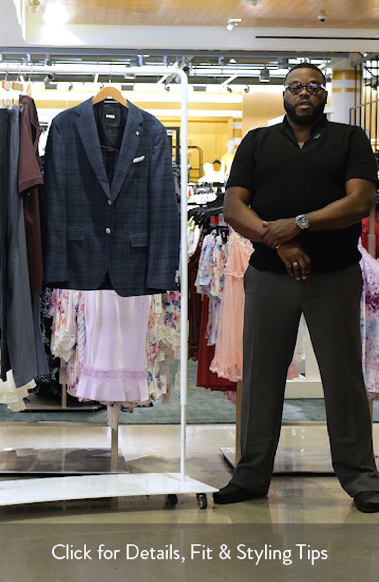 Hutson Slim Fit Plaid Sport Coat, sales video thumbnail