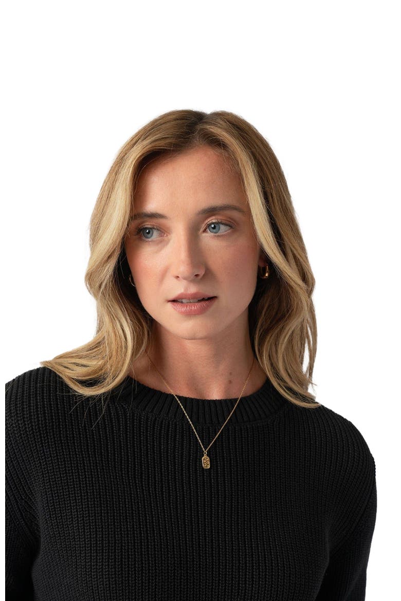 Remy Crop Sweater, Alternate, color, black