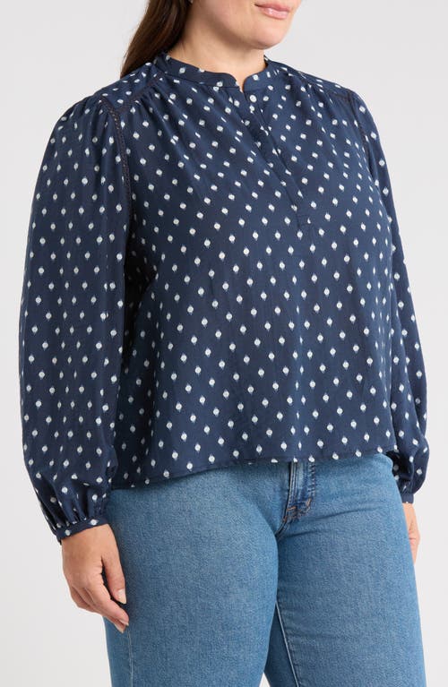 Caslonr Caslon(r) Embroidered Inset Top