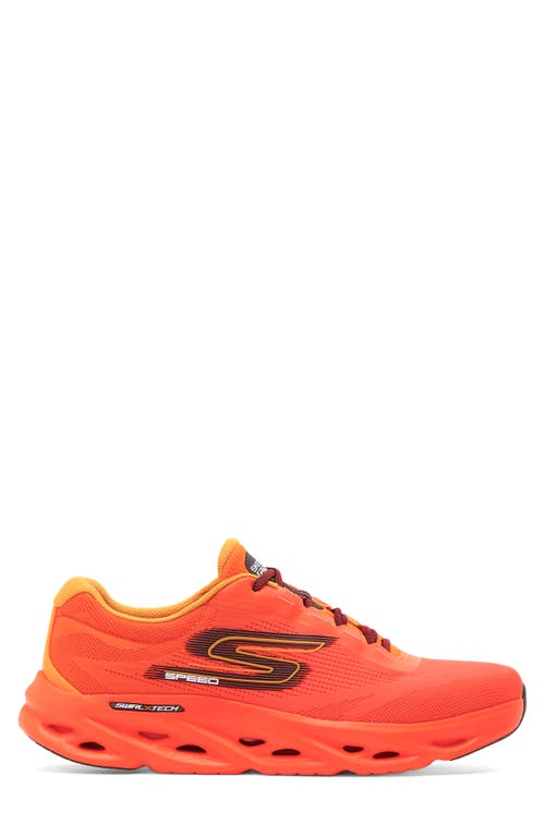 Skechers Go Run Swirl Tech Speed Sneaker In Coral