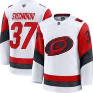 FANATICS Men's Fanatics Andrei Svechnikov White Carolina Hurricanes Away Premium Jersey