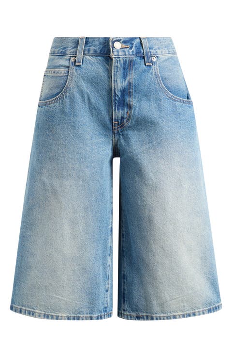 Super Baggy Denim Jort (Hazy Times)