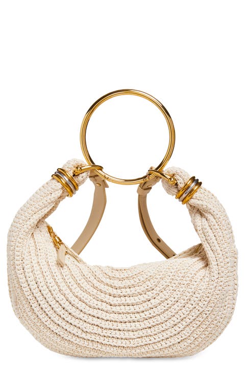 Small Bracelet Crochet Hobo Bag