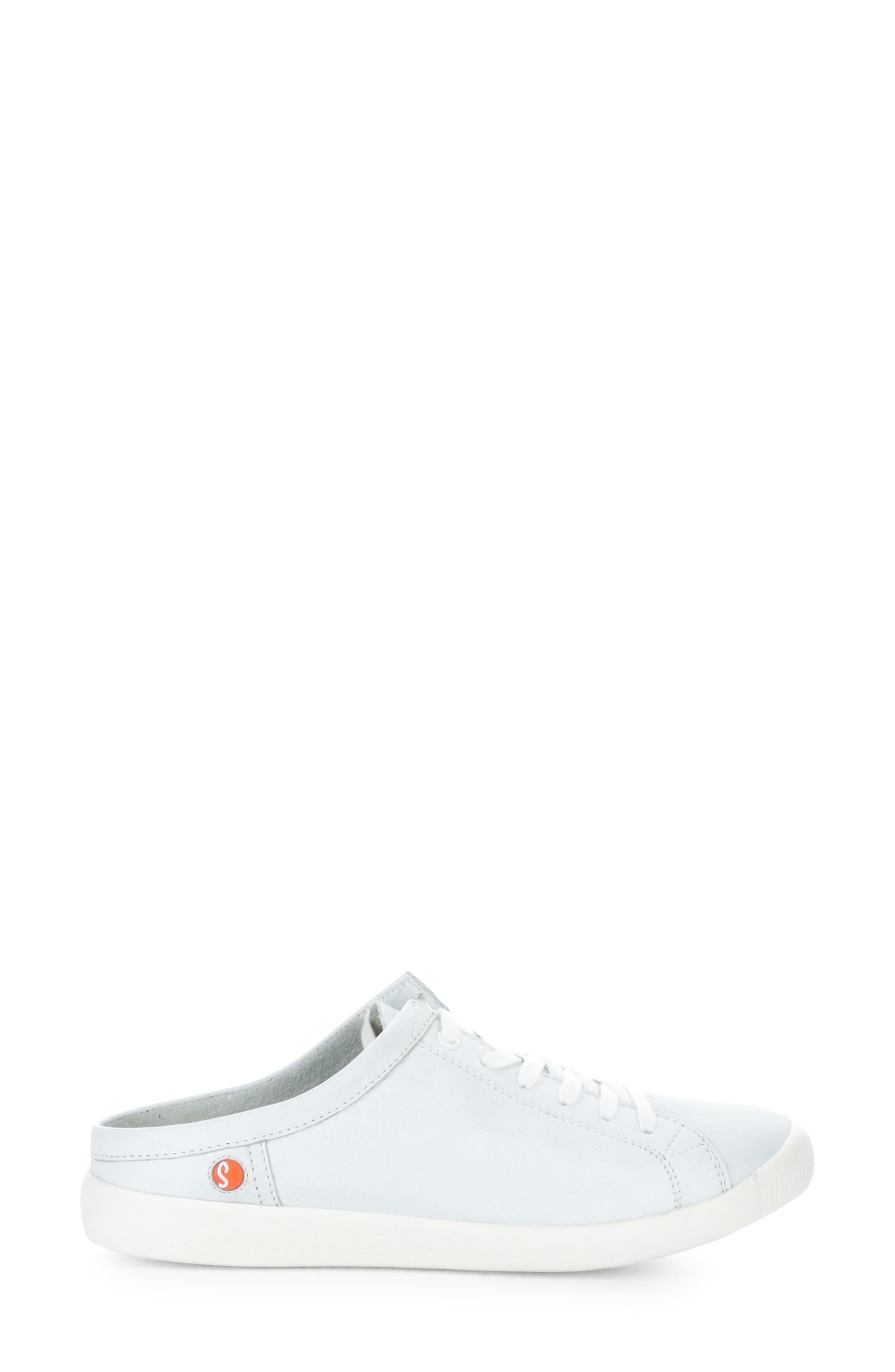 Softinos by Fly London Idle Sneaker, Alternate, color, White Smooth Leather