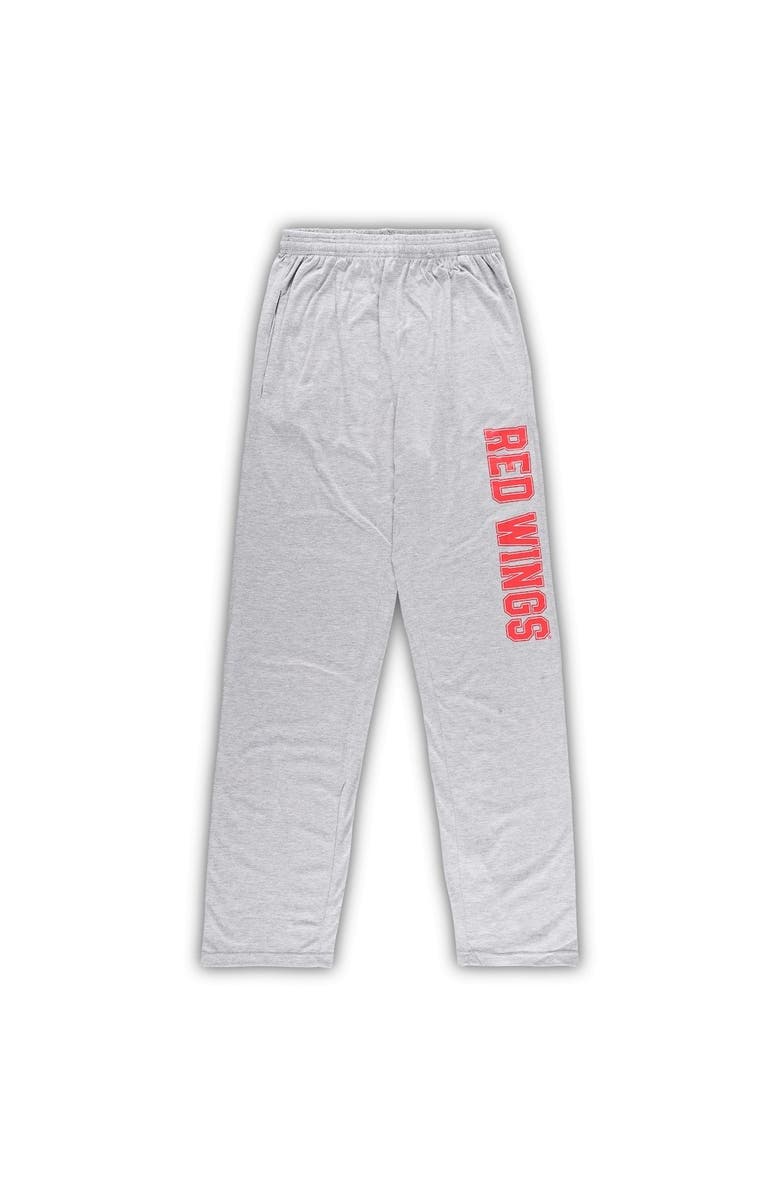 PROFILE Men's Detroit Red Wings Red/Heather Gray Big & Tall T-Shirt & Pants Lounge Set, Alternate, color, Red