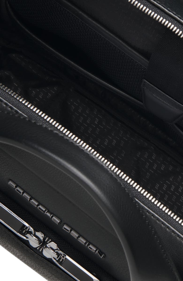 Porsche Design Roadster Water Resistant Leather Briefcase, Alternate, color,