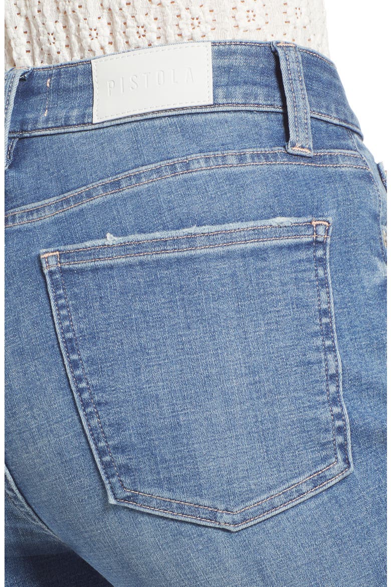 Monroe High Waist Slim Cigarette Jeans, Alternate, color, SUMMIT