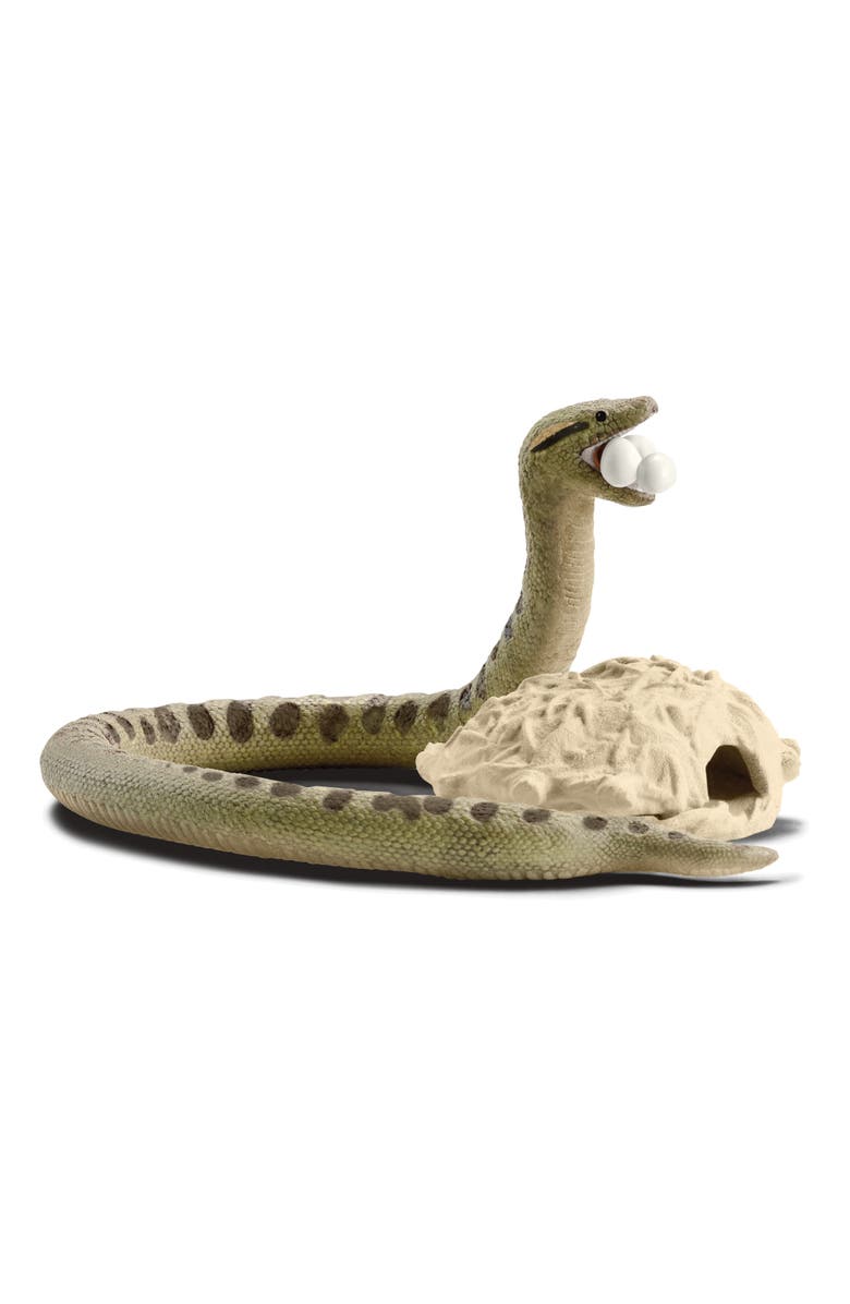 Schleich Wild Life Danger In The Swamp Animal Figures, 4 Pieces, Alternate, color, 