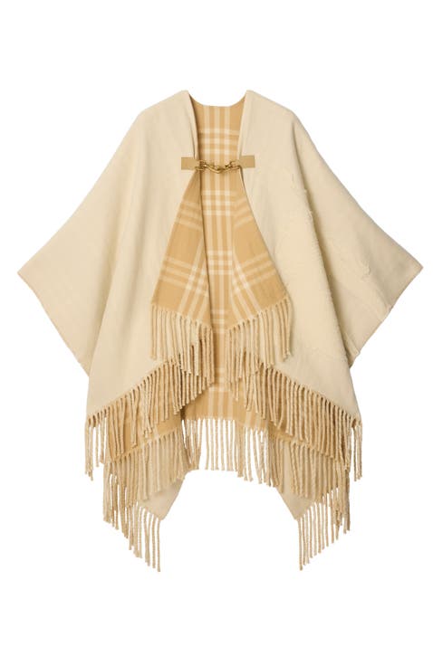 EKD Fil Coupé Wool Cape