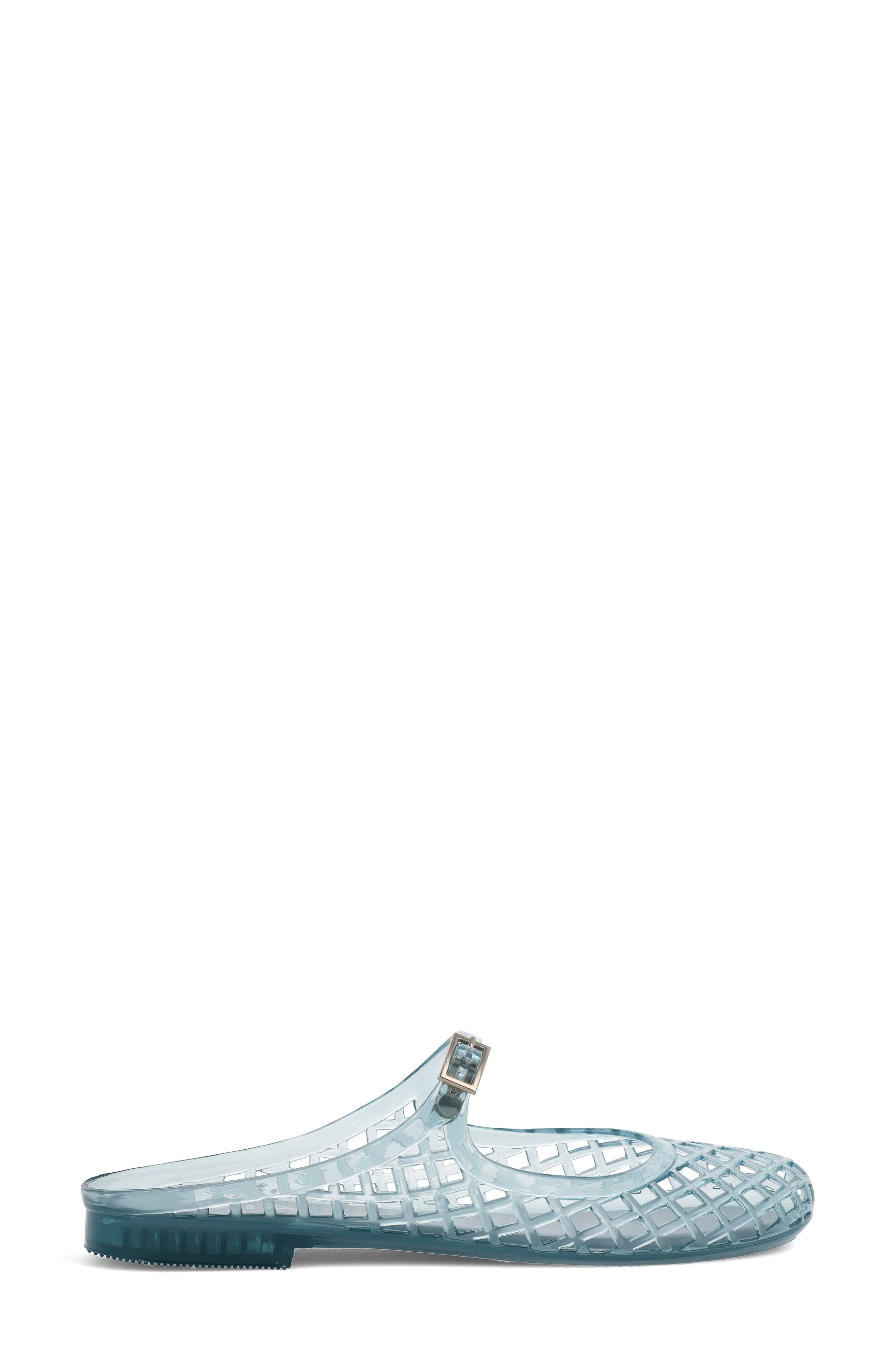 Cherri Buckle Strap Flat, Alternate, color, BLUE