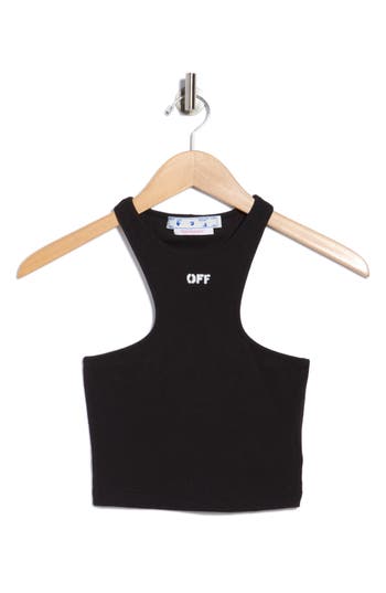 Off-white Off Stamp Rib Rowing Tank Top In Multi