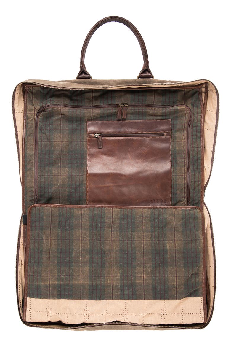 Tinsley Trifold Garment Bag, Alternate, color, BALDWIN OAK