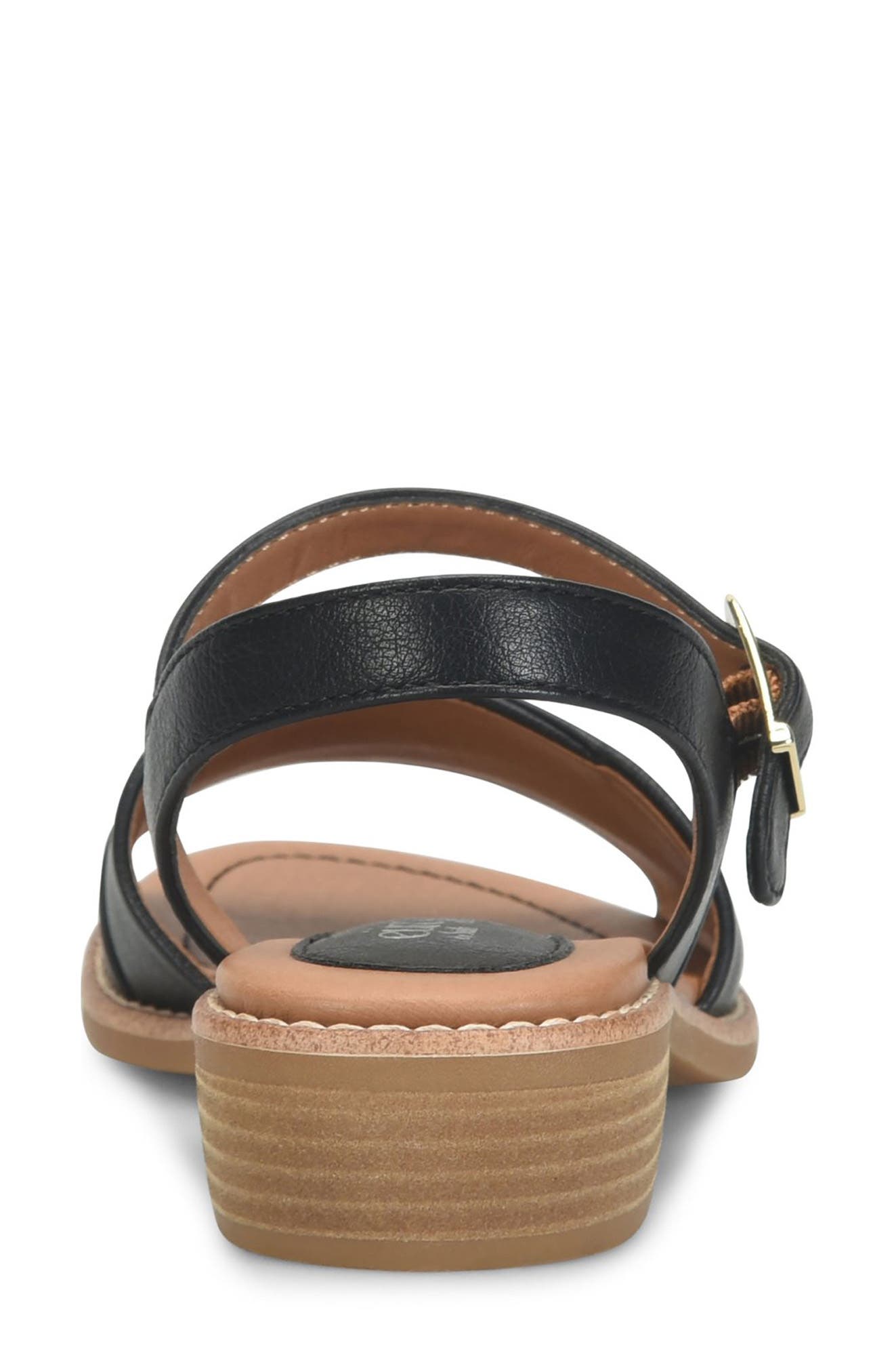 EUROSOFT Nani Slingback Sandal, Alternate, color, Black