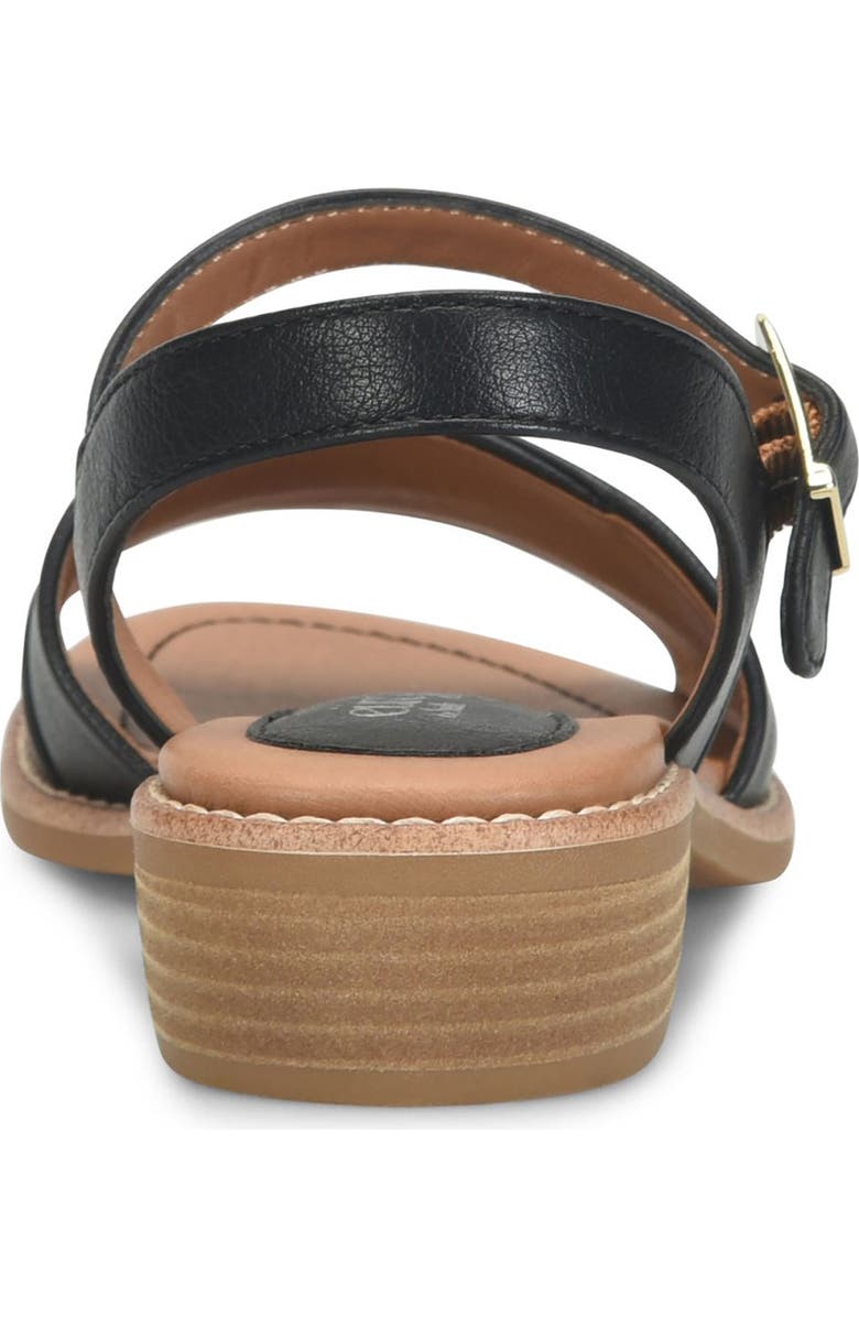 EUROSOFT Nani Slingback Sandal, Alternate, color, Black